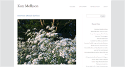Desktop Screenshot of katemolleson.com